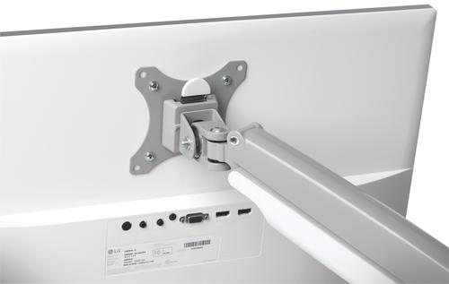 Kensington SmartFit One-Touch Single Monitor Arm Grey Kensington SmartFit One-Touch Single Monitor Arm Grey