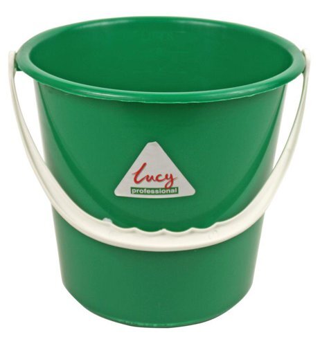 ValueX Plastic Bucket 10 Litre With Handle Green