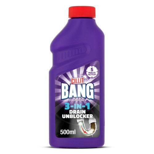 Cillit Bang Power Cleaner Drain Unblocker Gel 500 ml