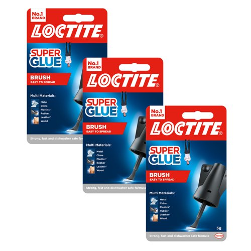 Loctite Super Glue Brush On Liquid 5g - Buy 2 Get 1 FREE Loctite Super Glue Brush On Liquid 5g - Buy 2 Get 1 FREE