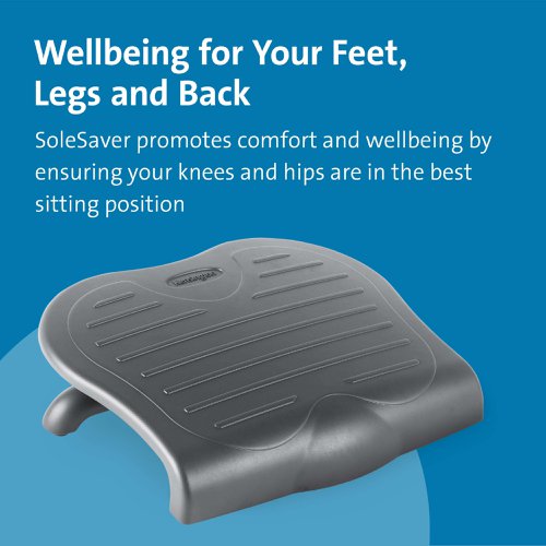 Kensington SoleSaver Foot Rest Adjustable Grey Kensington SoleSaver Foot Rest Adjustable Grey