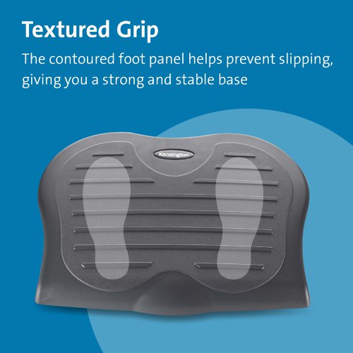 Kensington SoleSaver Foot Rest Adjustable Grey Kensington SoleSaver Foot Rest Adjustable Grey