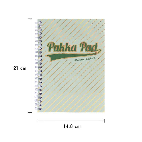 Pukka Haze Jotta Notepad A5 Wirebound 200 Ruled Pages 80gsm Paper Assorted Colours (Pack 3) Pukka Haze Jotta Notepad A5 Wirebound 200 Ruled Pages 80gsm Paper Assorted Colours (Pack 3)