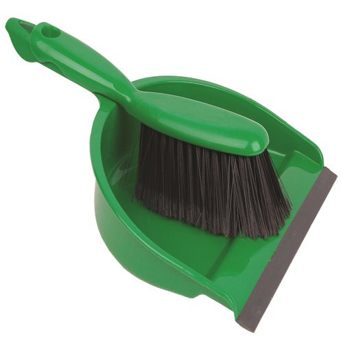 Dustpan & Brush Set Green Dustpan & Brush Set Green