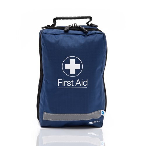 Blue Dot Essential Sports First Aid Kit in a Blue Series Bag
