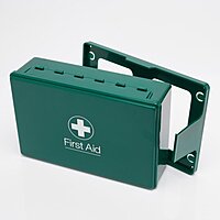 Blue Dot PCV Kit Green First-Aid Box & Bracket Blue Dot PCV Kit Green First-Aid Box & Bracket