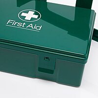 Blue Dot PCV Kit Green First-Aid Box & Bracket Blue Dot PCV Kit Green First-Aid Box & Bracket