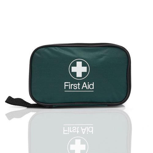 Blue Dot BS 8599-1 (2019) Personal Use First-Aid Kit In Green Zipped Bag Blue Dot BS 8599-1 (2019) Personal Use First-Aid Kit In Green Zipped Bag