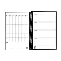 Rocketbook Fusion Executive A5 Reusable Smart Notebook 42 Multi-Format Style Pages Black Rocketbook Fusion Executive A5 Reusable Smart Notebook 42 Multi-Format Style Pages Black